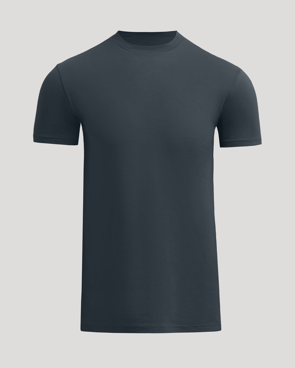 Onyx Tall Straight Hem Crew Neck T-Shirt