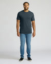 Onyx Tall Straight Hem Crew Neck T-Shirt