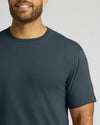 Onyx Tall Straight Hem Crew Neck T-Shirt