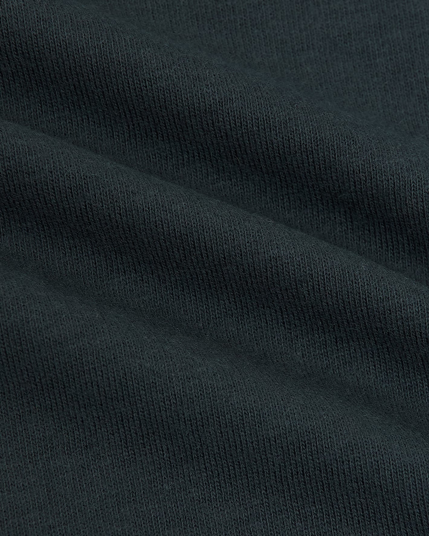 Close-up of dark gray fabric texture