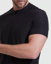 All Black Tall Active Crew 3-Pack