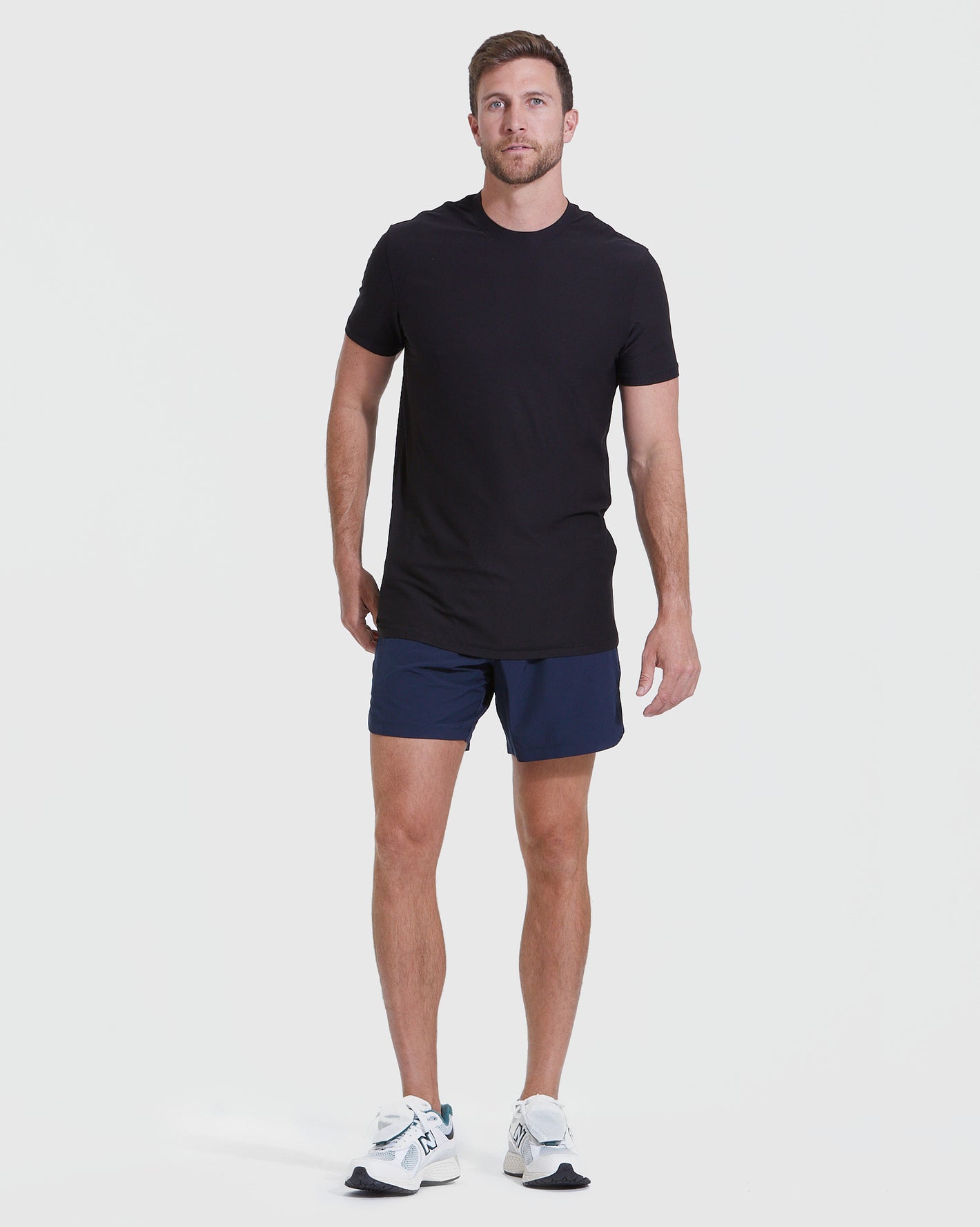 Black Tall Active Crew Neck 2.0