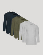 Tall Classic Long Sleeve Crew 6-Pack