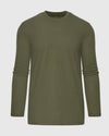 Military Green Tall Long Sleeve T-Shirt