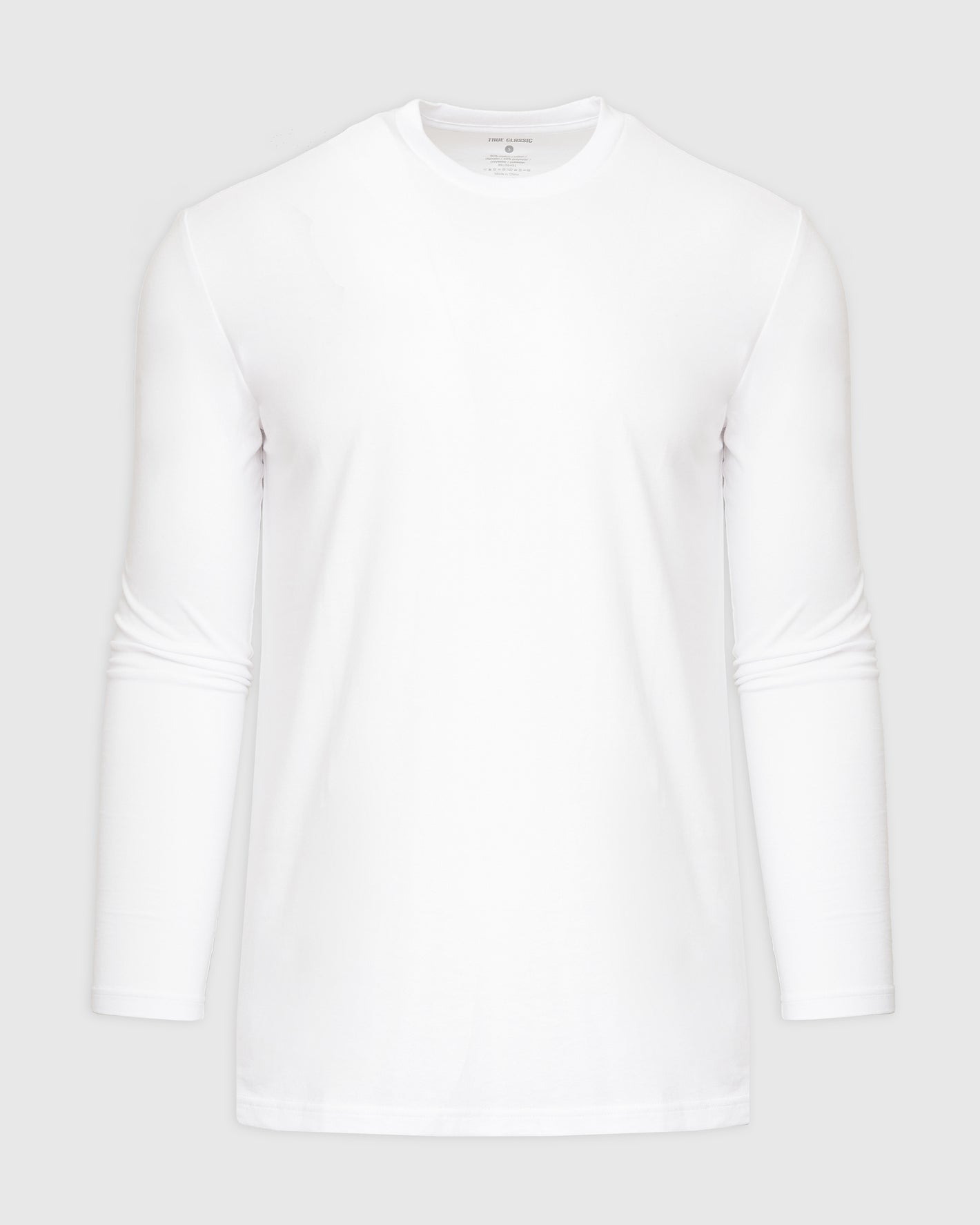White Tall Long Sleeve T-Shirt