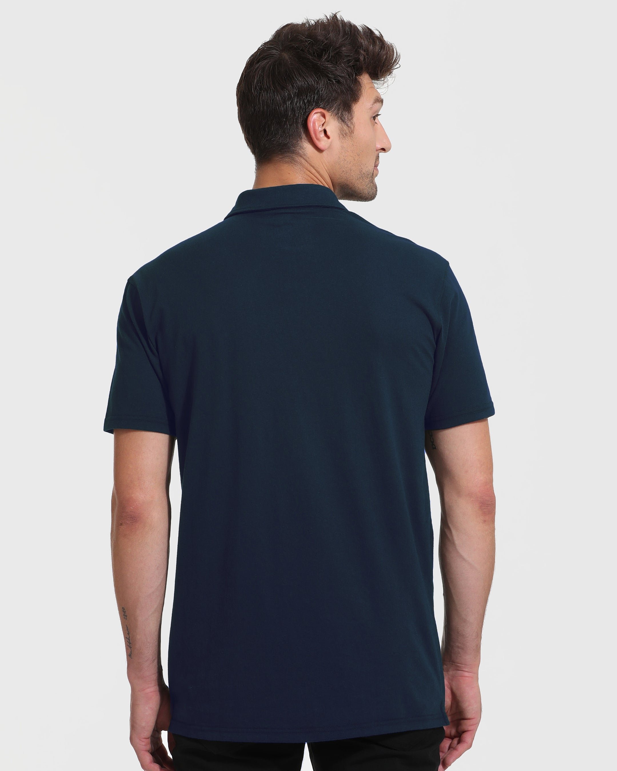 Navy Tall Polo Shirt