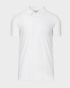 White Short Sleeve Tall Polo