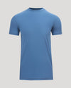 Azul Tall Active Crew Neck 2.0, light-blue, short-sleeve T-shirt.