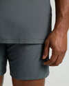 Timeless Tall Active Crew 6-Pack in dark gray, showcasing fit and stitching.