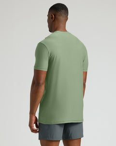 True ClassicSage Green Tall Active Crew Neck