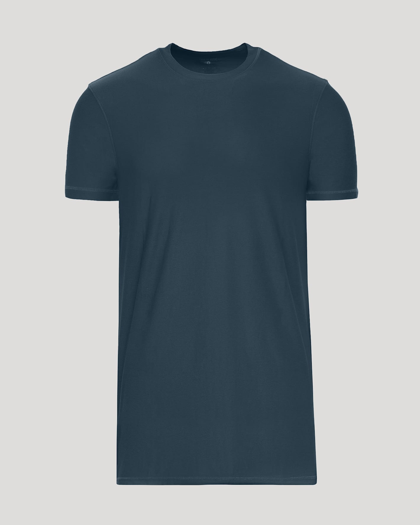 Green t-shirt on a light gray background