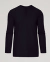 Black Tall Classic Long Sleeve Henley
