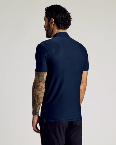 Tall Active Polo - Navy