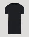 Black Tall Pima Cotton Blend Crew