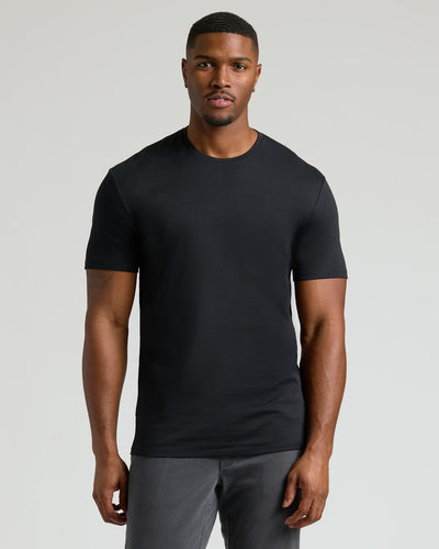 Tall Pima Cotton Blend Crew