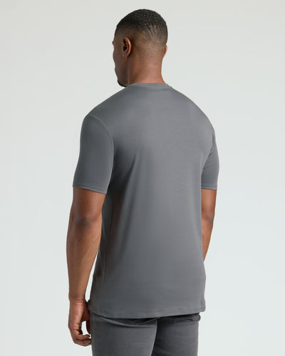 Tall Premium Pima Crew Neck - Carbon
