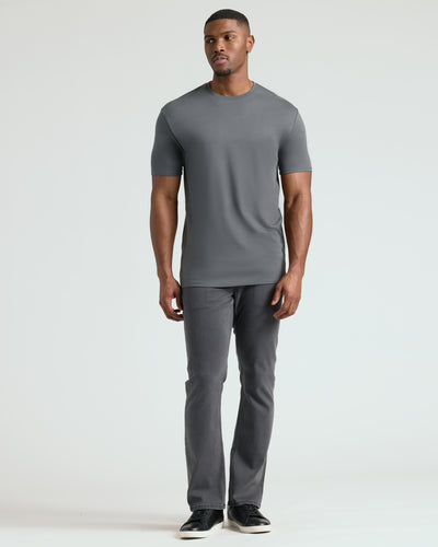 Tall Premium Pima Crew Neck - Carbon