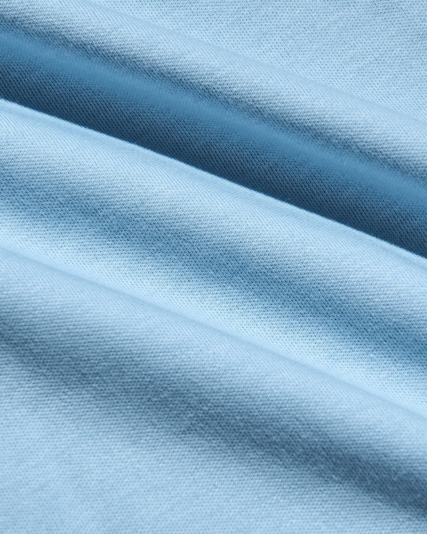 Ether Tall Premium Pima Crew Neck fabric's fine knit texture close-up.