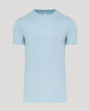 Ether Tall Premium Pima Crew Neck, light-blue, short-sleeve, crew-neck T-shirt.