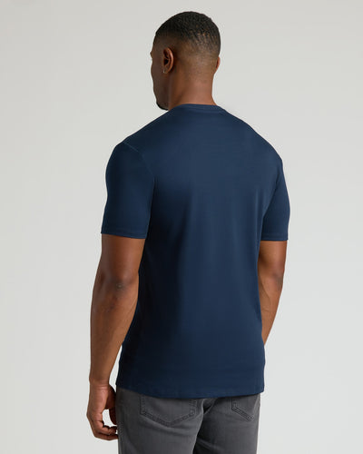 Tall Pima Cotton Blend Crew