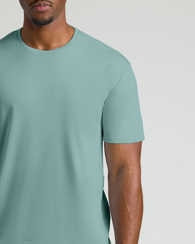 Tall Pima Cotton Blend Crew