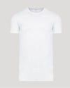 White Tall Pima Cotton Blend Crew
