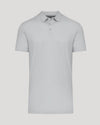 Steel Tall Premium Pima Polo with classic collar and three-button placket.