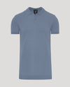 Fiord Tall Dressy Polo with classic collar, two-button placket, and ribbed cuffs.