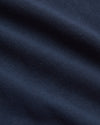 Close-up of dark blue fabric texture
