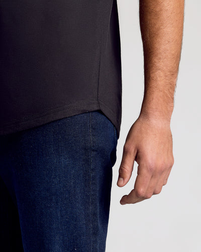 Black & White Classic Tall Curved Hem Crew 10-Pack