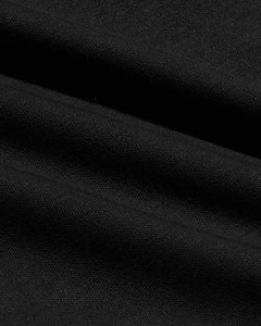 True ClassicBlack Tall Premium Pima V-Neck 4-Pack showing fine fabric texture.