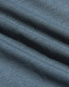 Timeless Tall Premium Pima Crew Curved Hem fabric close-up, slate-blue.