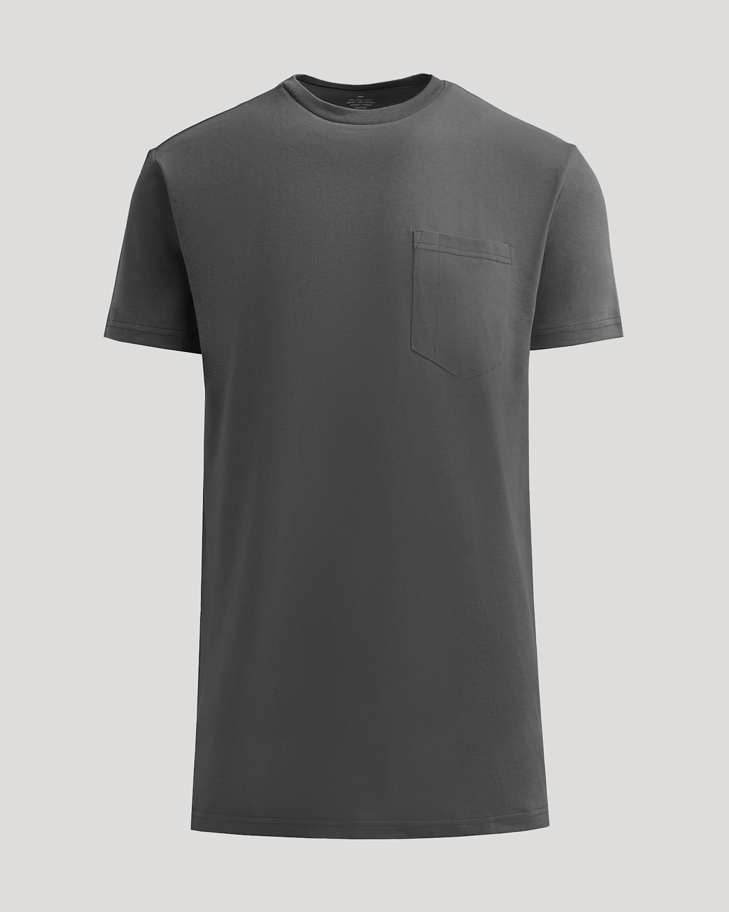 All Black Tall Heavyweight Pocket Crew Neck 3-Pack