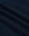 Navy Heavyweight Curved Hem Crew