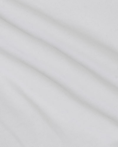 Heavyweight Curved Hem Crew