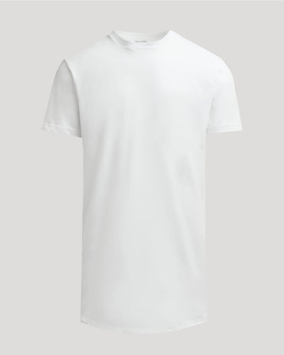 Tall Heavyweight Curved Hem Crew