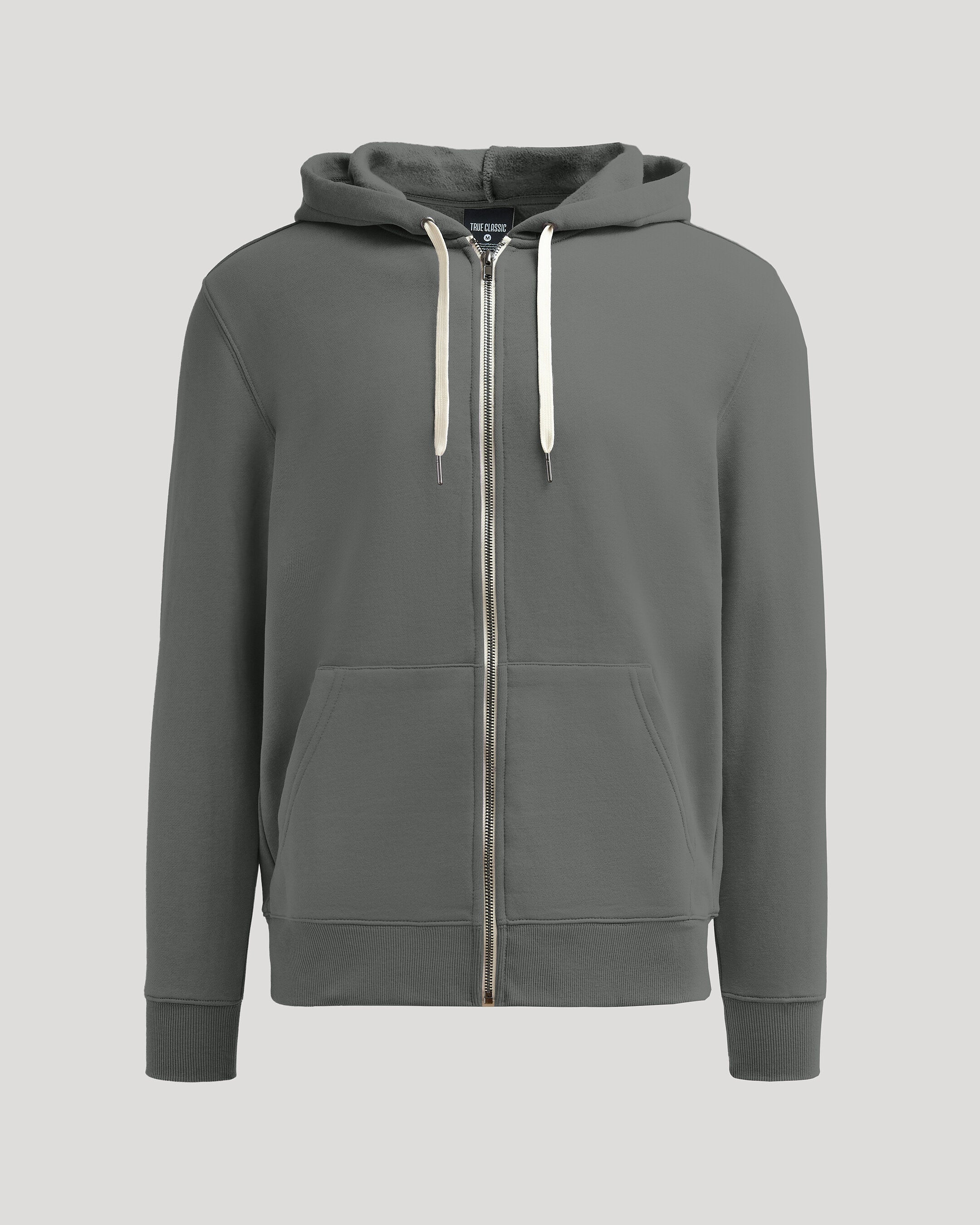 Carbon Fleece French Terry Zip Hoodie – True Classic