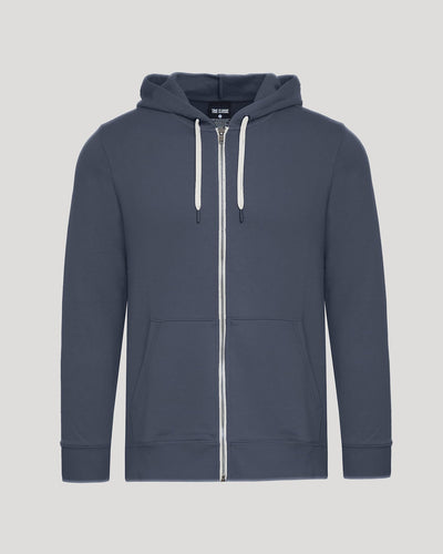 Fleece Full Zip Hoodie - Stormy