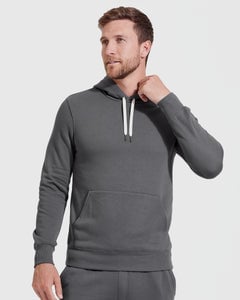 True ClassicCarbon Fleece French Terry Pullover Hoodie