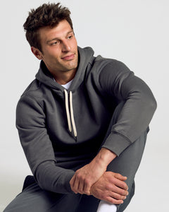 True ClassicCarbon Fleece French Terry Pullover Hoodie