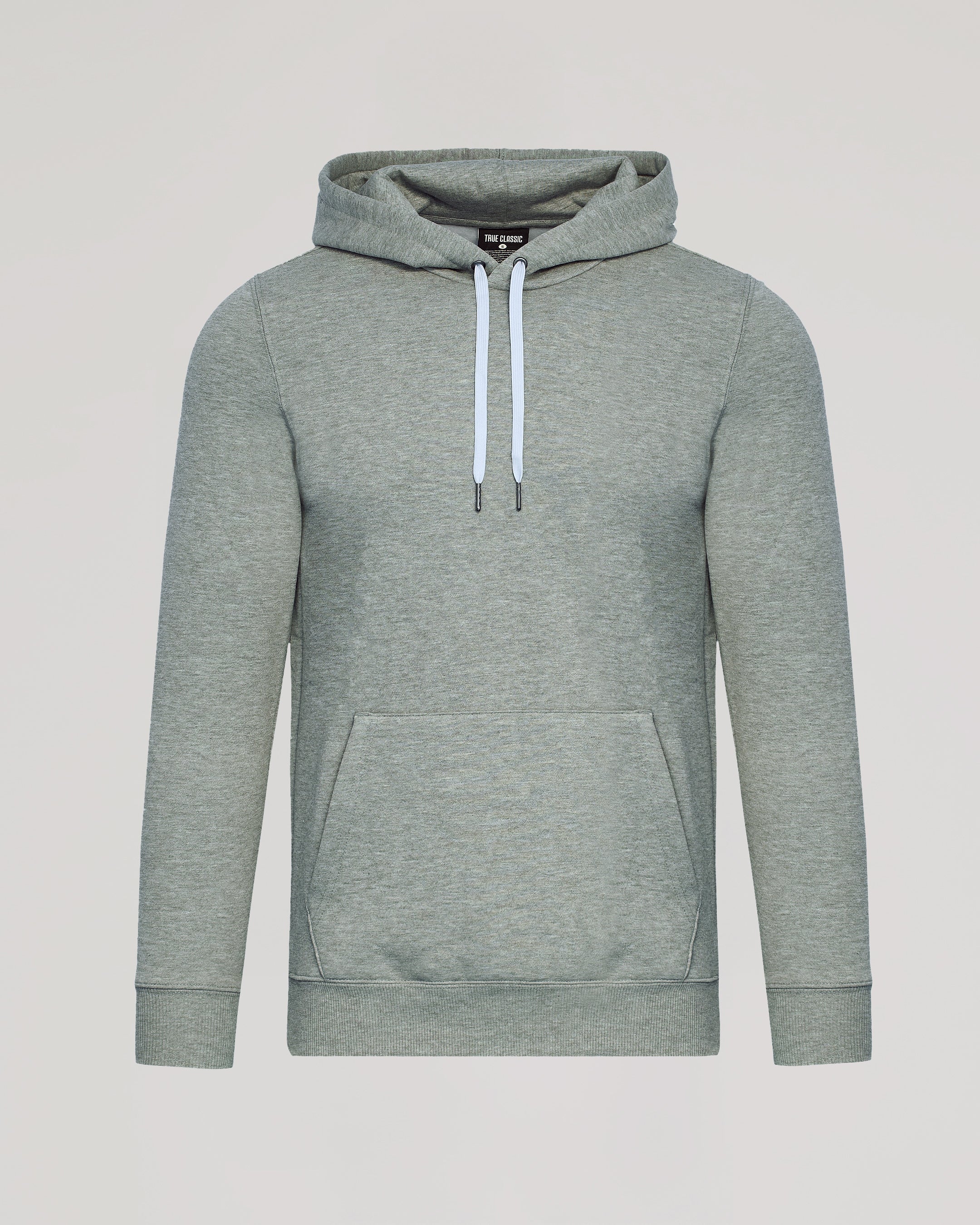 Warped Pullover Fleece Hoodie Dark Grey Heather