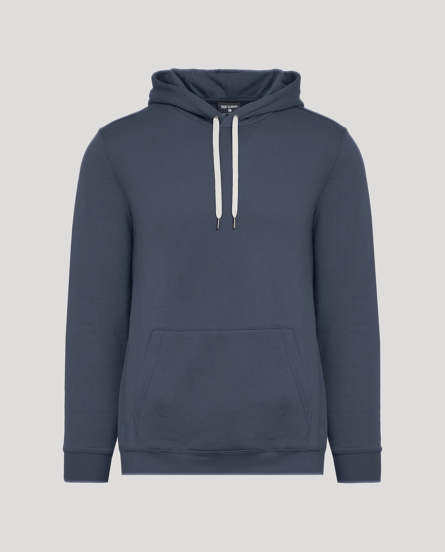 Stormy Fleece French Terry Pullover Hoodie with pocket and drawstring hood.