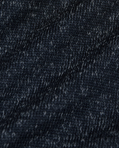 Fleece Sweater Jacket - Navy