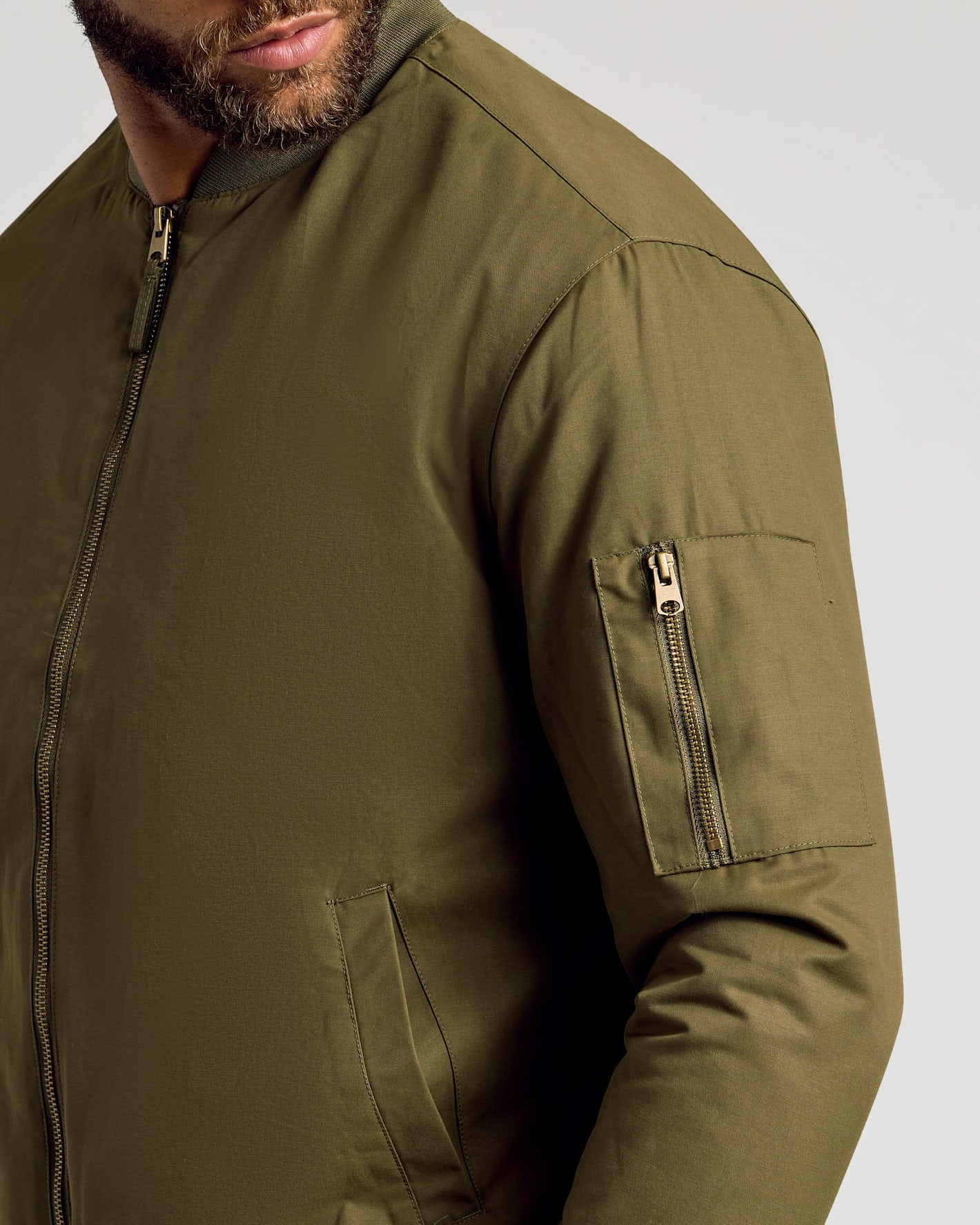 Veste d&#39;aviateur vert armée