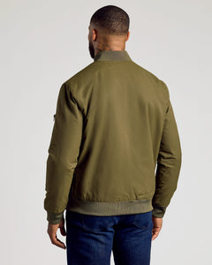 True ClassicArmy Green Bomber Jacket