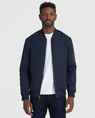 Bomber Jacket - Navy