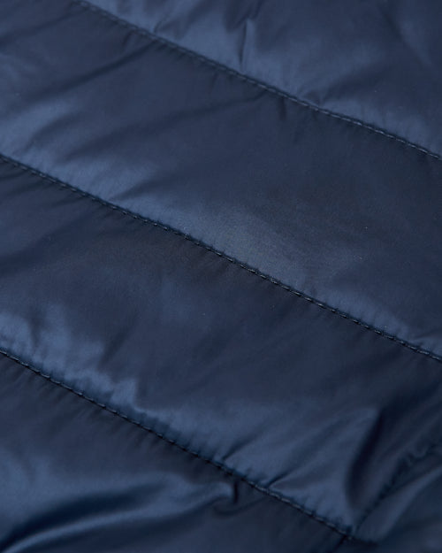 Navy Hooded Puffer Jacket