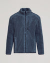 Stormy Sherpa Full Zip Jacket with stand-up collar and zippered chest pocket.