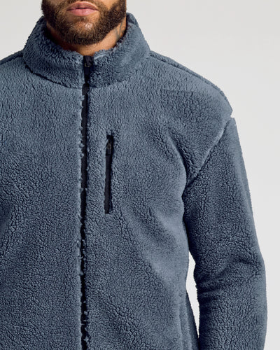 Veste zippée complète en sherpa - Stormy