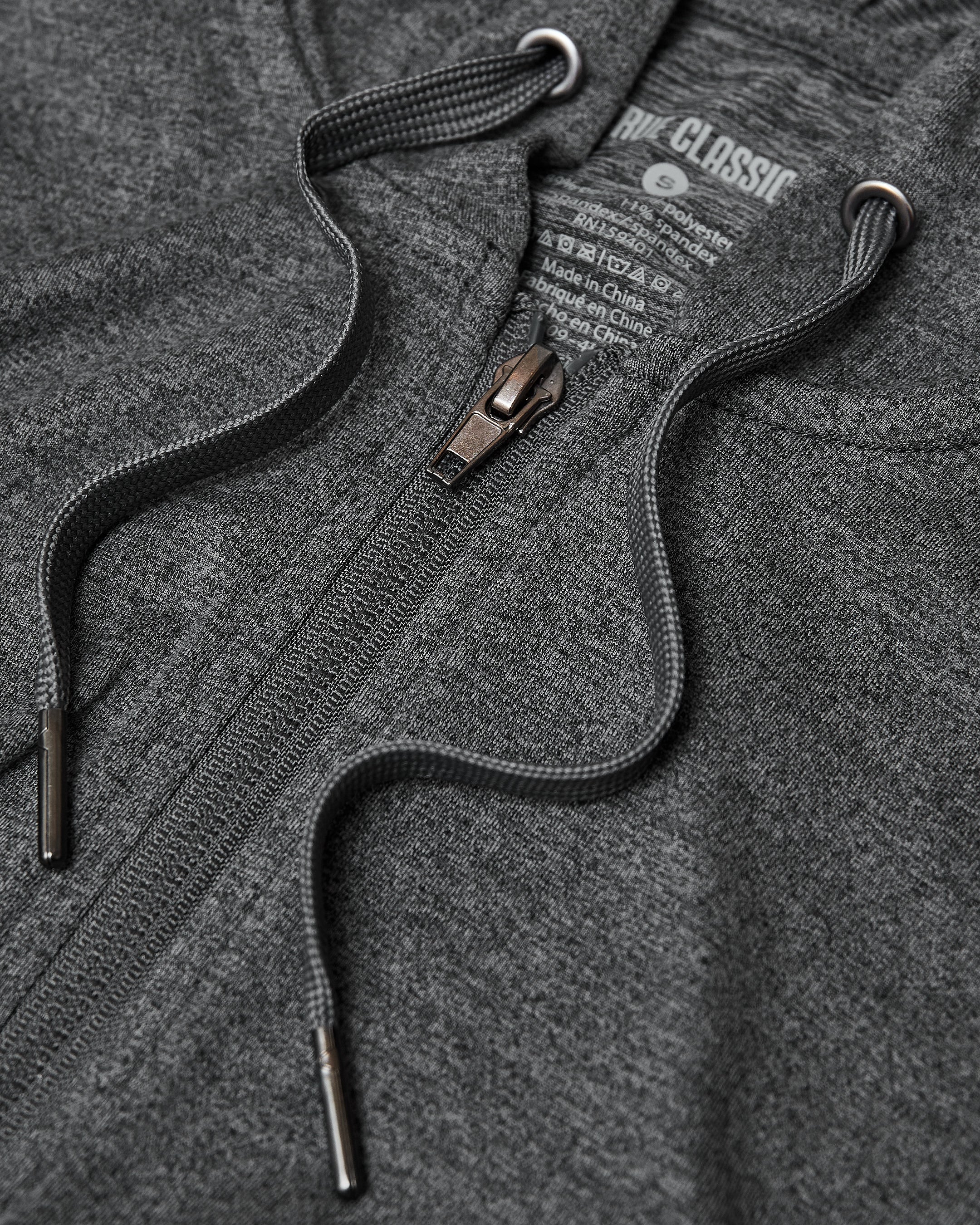 Charcoal Heather Active Comfort Full Zip Hoodie Charcoal Heather Active Comfort Full Zip